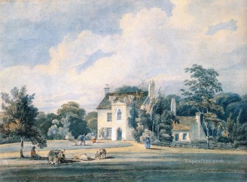 Thomas Girtin Painting - Chal watercolour painter scenery Thomas Girtin